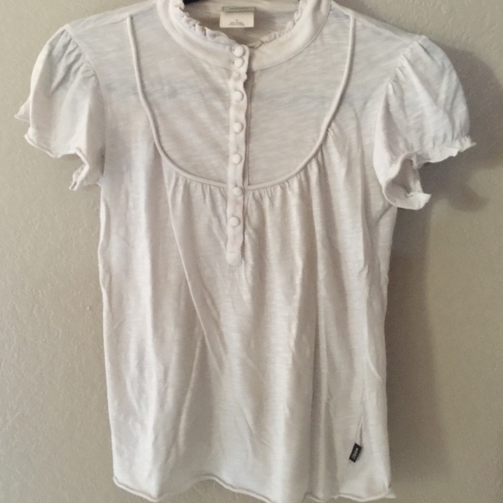 WESC Button Up Blouse